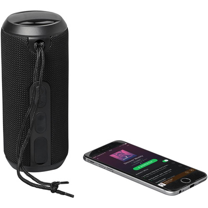 Wodoodporny pokryty tkaniną głośnik Rugged z Bluetooth®