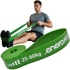 GUMA TAŚMA OPOROWA POWER BAND 25-60KG ZIELONA ENERO FIT