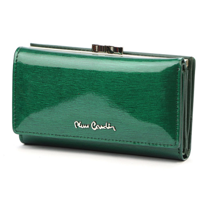 Portfel damski skórzany PIERRE CARDIN 05 LINE 108 Fioletowy