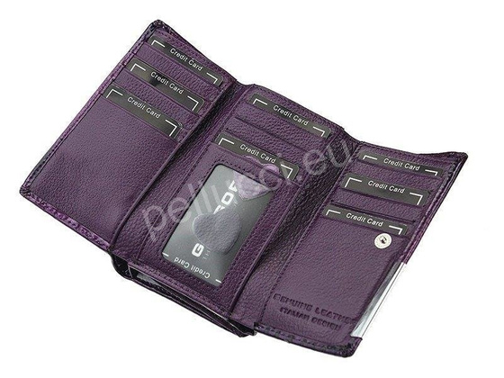 Portfel damski skórzany PELLUCCI GF108 Zielony