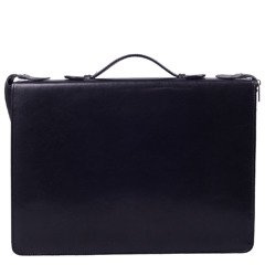 Aktówka skórzana KEMER B II-33/DW Czarna