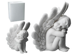 Aniołek śpiący - alabaster grecki