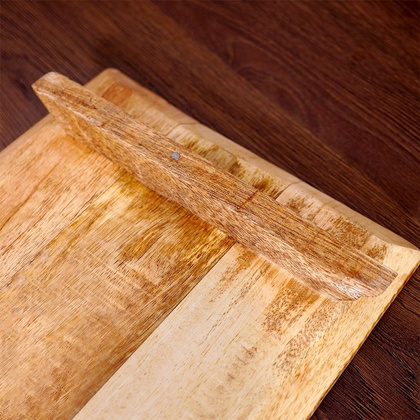 Deska drewniana / taca do serwowania na nóżkach 37x30x4 cm