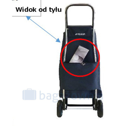 Wózek na zakupy ROLSER I-Max MF Convert RG Zielony