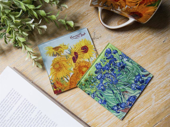 Kpl. 2 podkładek szklanych - V. van Gogh (CARMANI)