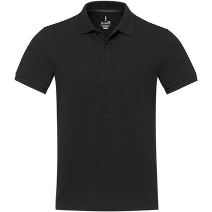 Emerald koszulka polo unisex z recyklingu z krótkim rękawem