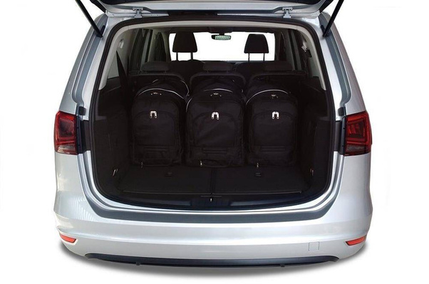 VW SHARAN 2010+ TORBY DO BAGAŻNIKA 5 SZT KJUST