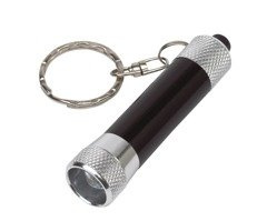 Breloczek FLARE, srebrny, czarny