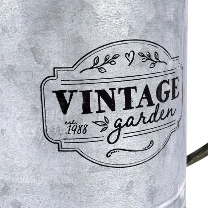 Konewka metalowa dekoracyjna ozdobna ogrodowa