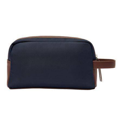 Kosmetyczka Button Navy & Brown