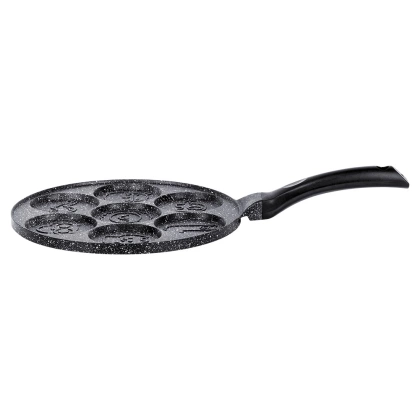 Patelnia do jajek granitowa 7 otworów BASIC LINE 26 cm