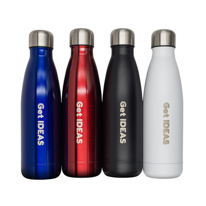 Butelka termiczna Montana 500 ml, czarny - druga jakość