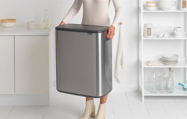 Kosz na śmieci Touch Bin BO 60l stal matowa 223082