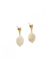 Kolczyki ślubne Masa perłowa 925