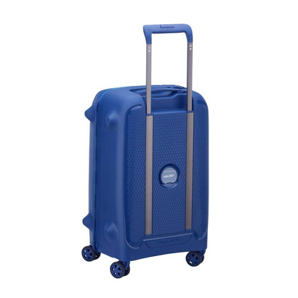 Delsey Moncey Mała twarda granatowa walizka kabinowa na kółkach 55 cm