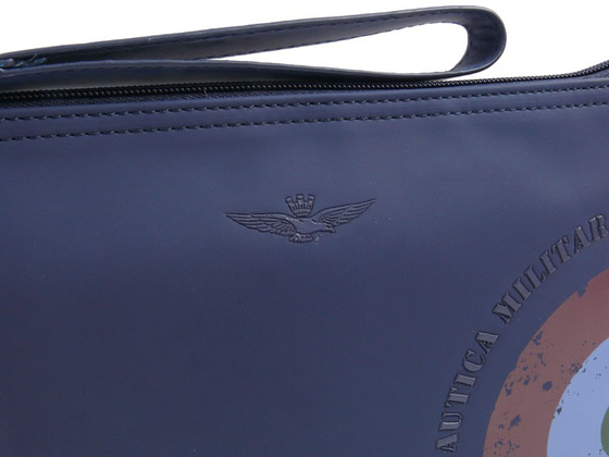 Saszetka męska Aeronautica Militare Runway Niebieski