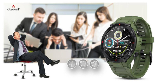 Smartwatch Giewont GW430-3 Zielony