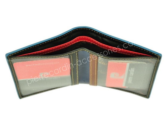 Etui na dokumenty skórzane PIERRE CARDIN PSP520.3 8814 Czarne