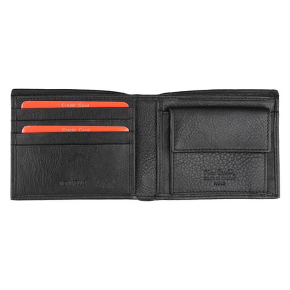 Portfel męski skórzany PIERRE CARDIN TILAK39 8824 Czarny