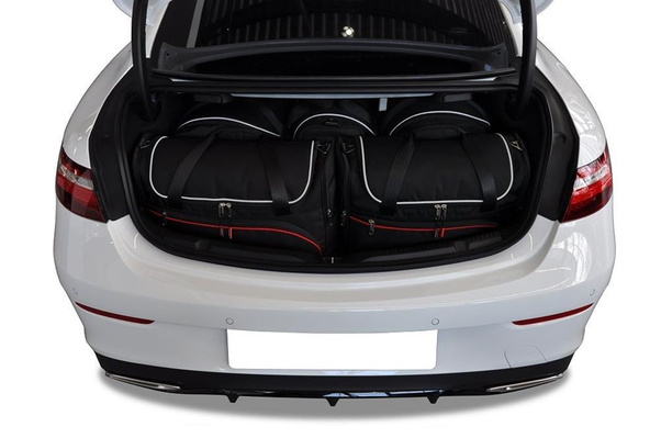 MERCEDES-BENZ E COUPE 2017+ TORBY DO BAGAŻNIKA 4 SZT KJUST