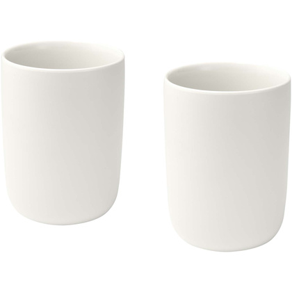 Male kubki ceramiczne o pojemności 350 ml - zestaw 2 sztuk