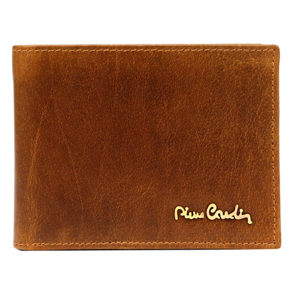 Portfel męski skórzany PIERRE CARDIN TILAK110 8806 Camel