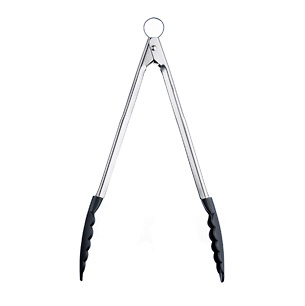 Szczypce z nylonowymi końcówkami czarne 24 cm