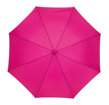 Parasol automatyczny wodoodporny KEMER LAMBARDA ciemnoróżowy