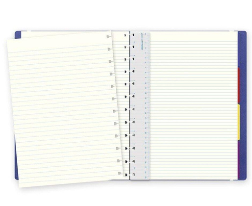 Notebook fILOFAX CLASSIC A4 blok w linie, niebieski