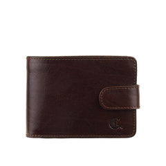 Mały portfel Canaletto RFID skóra garbowana roślinnie P1060cs350GR RFID