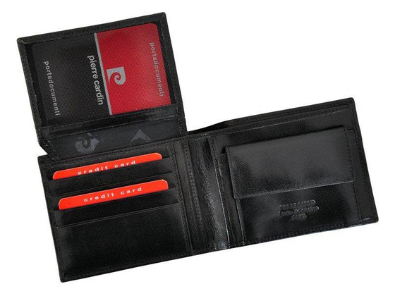 Portfel męski PIERRE CARDIN YS520.1 8806 RFID Czarny