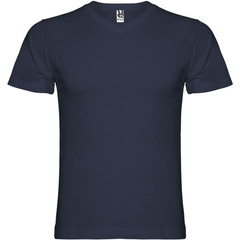 Samoyedo koszulka męska z krótkim rękawem i dekoltem w serek