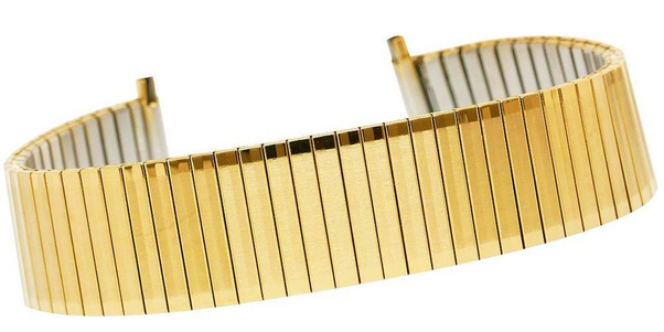 Bransoleta rozciągana Złota HQ 18 do 22 mm 106G-18/22