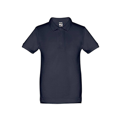 THC ADAM KIDS. Bawełniana koszulka polo z krótkim rękawem dla dzieci (unisex)