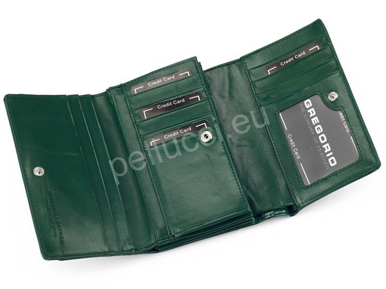 Portfel damski skórzany PELLUCCI LN-112 Niebieski