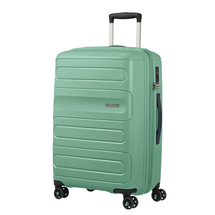 Średnia walizka AMERICAN TOURISTER SUNSIDE 107527 Zielona