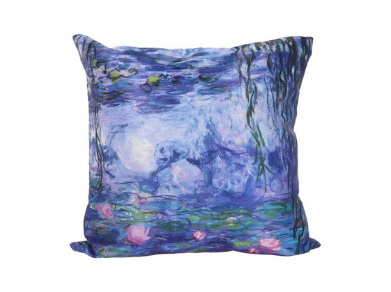 Poduszka z wypełnieniem/suwak - C. Monet, Lilie wodne III (CARMANI)