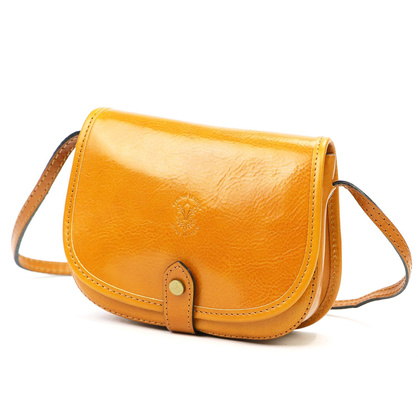 Mała torebka, listonoszka ze skóry naturalnej 49-1