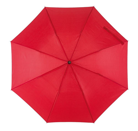 Parasol składany manualny KEMER REGULAR Czerwony