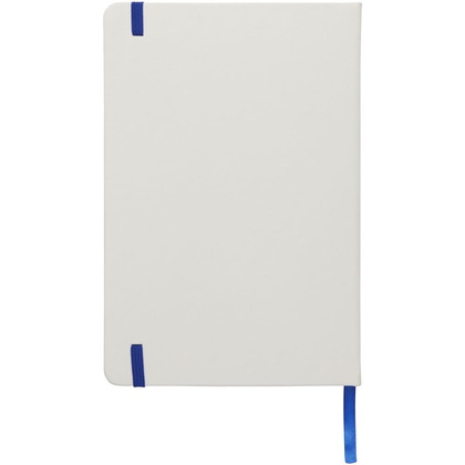Biały notes A5 Spectrum z kolorowym paskiem