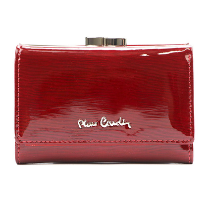 Nieduży portfel skórzany damski Pierre Cardin 
