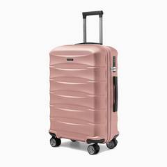Średnia walizka PUCCINI CAIRO ABS030B 3C Różowa