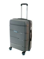 Średnia walizka DIELLE 170 Szara