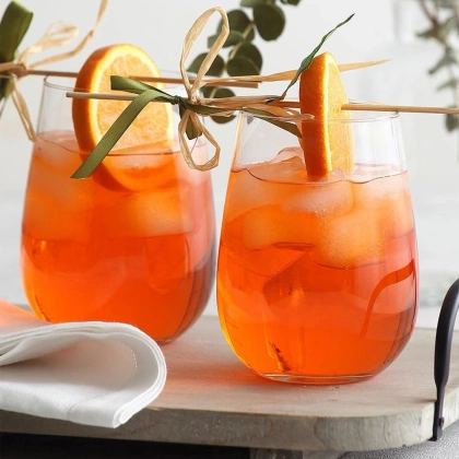 Szklanka do wody napojów soku lemoniady drinków zestaw szklanek 6 szt. 590 ml