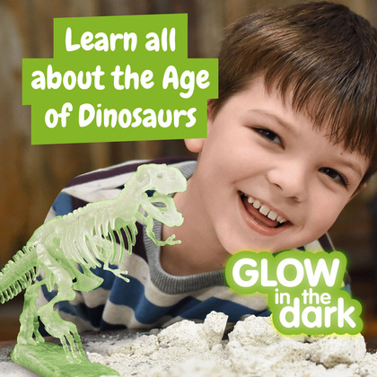 Fossil Excavation Kit III. Gra edukacyjna dostarczana z papierową torebką prezentową