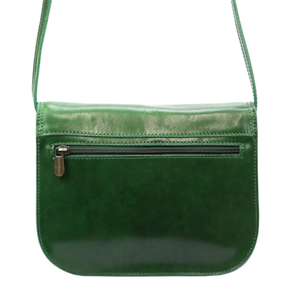 Torebka damska- listonoszka, skóra naturalna 