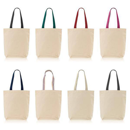 180g 100% Torba bawełniana z długą rączką / Chicotton