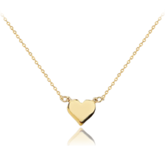MINET Złoty naszyjnik z sercem Au 585/1000 1,90g