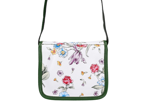 Torebka damska skórzana KEMER 112 FL Granatowy