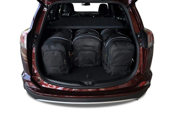TOYOTA RAV4 2013-2018 TORBY DO BAGAŻNIKA 4 SZT KJUST